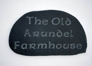 House Sign: The Old Arundel Farmhouse