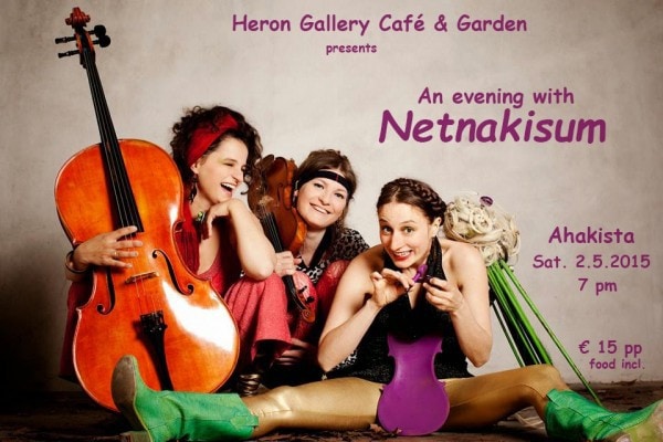 Netnakisum heron gallery concert