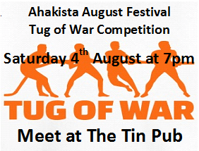 Tug of War - Ahakista August Festival @ Tin Pub | Ahakista | County Cork | Ireland